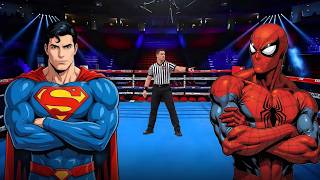 Superman vs Spider-Man | Epic Superhero Battle! 💥🔥 | WWE 2K25 Full Match screenshot 5