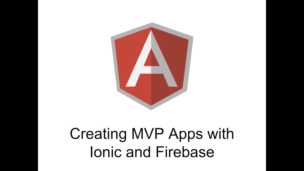Creating MVP Apps with Ionic Framework and Firebase - YouTube