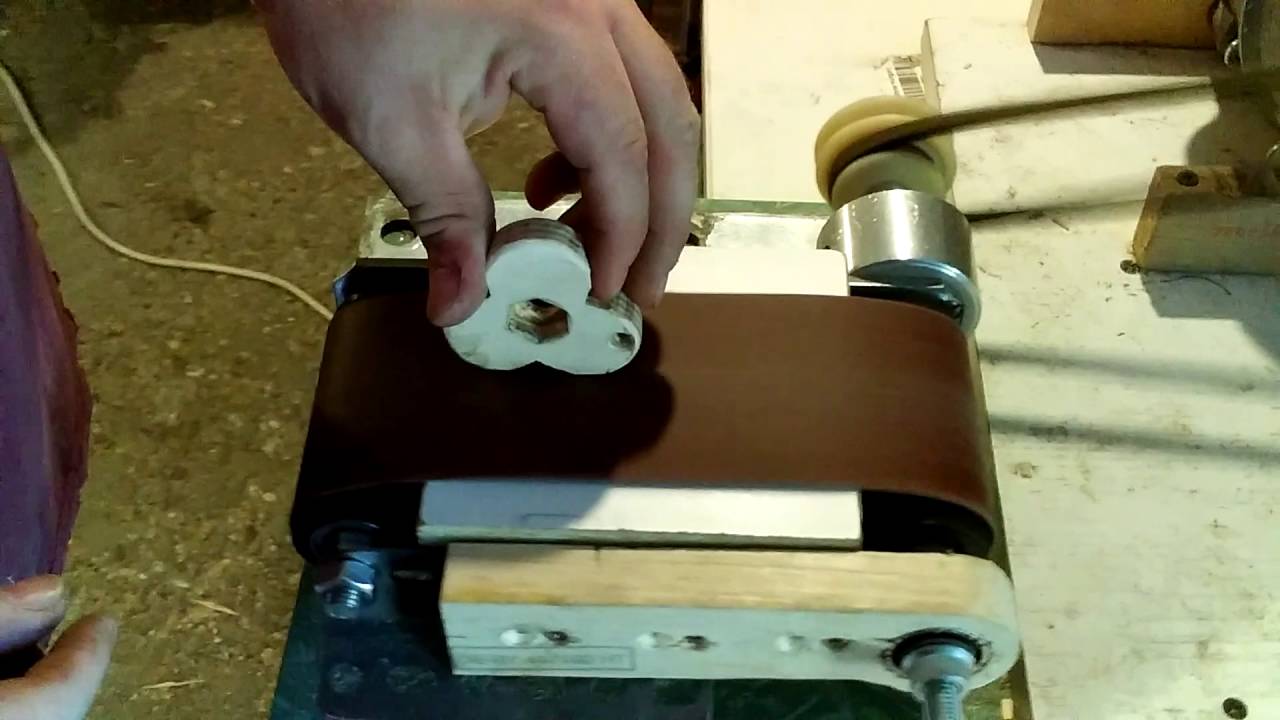 DIY belt sander YouTube