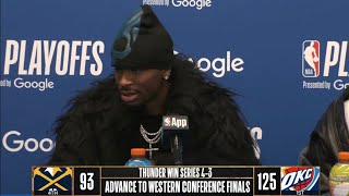Denver Nuggets and Oklahoma City Thunder | 2025 NBA Playoffs Game 7 Post Game Interviews