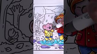 💕🌧 Rainy Day Fun | Cozy Moms Coloring Book by Jade Summer