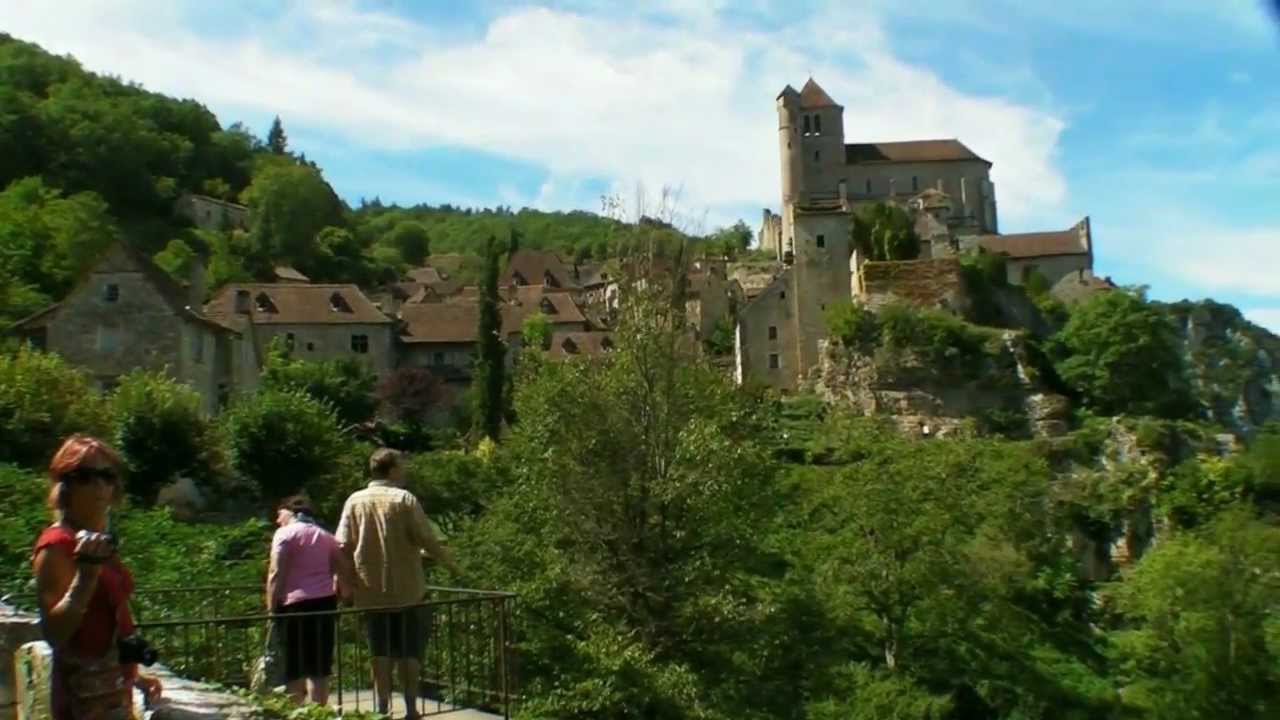 Le LOT partie 2/5 St Cirq Lapopie YouTube