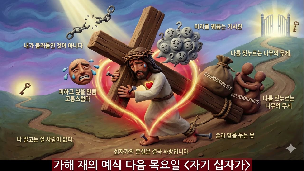 2026 재의예식 다음 목요일 자기 십자가