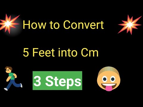 5 Feet To Cm||5 Feet In Cm||How To Convert 5 Feet Into Cm - Youtube