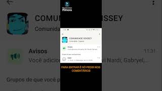 CONVITE PARA A COMUNIDADE DO ODISSEY #roblox