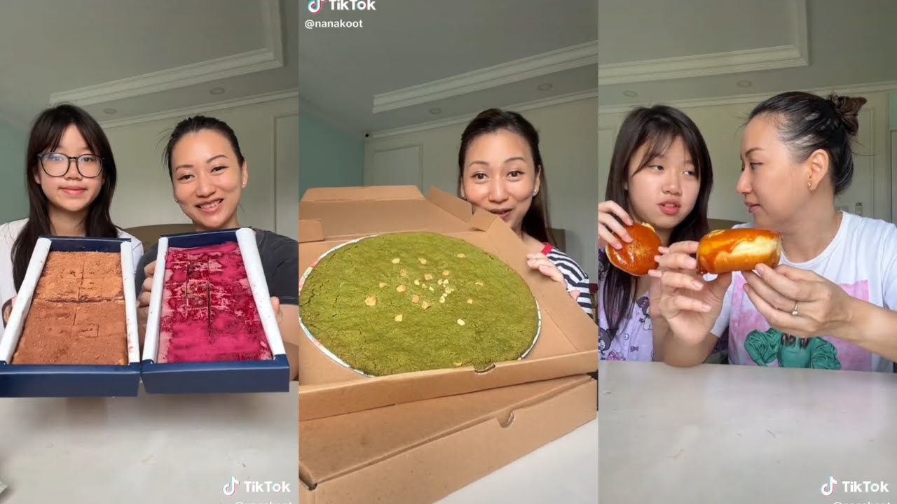 COBAIN YANG MANIS-MANIS BARENG INCES !! TIKTOK NANAKOOT MAKAN YANG MANIS-MANIS, pt 2