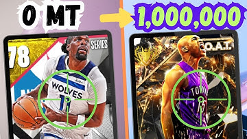 Sniping from 0 to 1,000,000 MT in MyTeam! EP 2