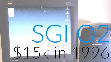 SiliconGraphics O2 Vintage Workstation - It