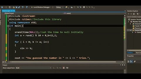 Number Guessing Game C++