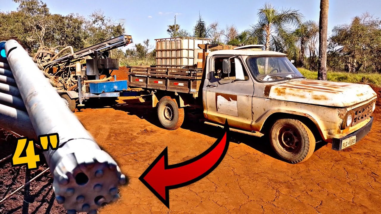 Perfuração De Poço Artesiano Na Pedra Com Martelo de 4