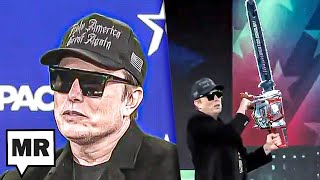 Elon Musk Out Of His Mind And Slurring His Words At CPAC