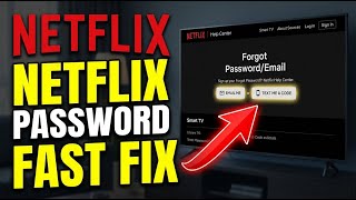 How to reset Netflix password on TV - Fast Fix