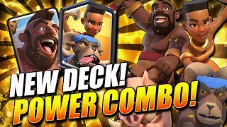 *NEW!* POWER TROPHY COMBO DOMINATES LADDER!! DOUBLE RIDER OP! - Clash Royale