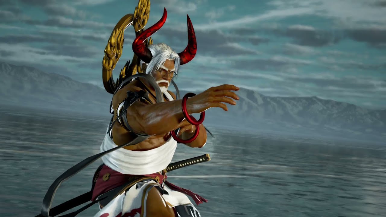 TEKKEN7 -   Heihachi Secret Blue Spark Hell Axle