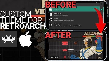 How-to Install Retrorama Theme to RetroArch for iOS (iPhone/iPad) - Custom Theme