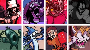 Isotope but Every Turn a Different Character Sings 🎶 (FNF Isotope but Everyone Sings It)