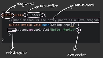 Java Lexical Elements - I | Whitespace, Comments, Separators, Keywords, Identifiers