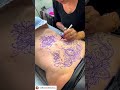 Stencil time with artist karllamendestattoo