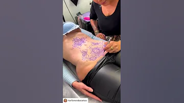 Stencil Time With Artist Karllamendestattoo 