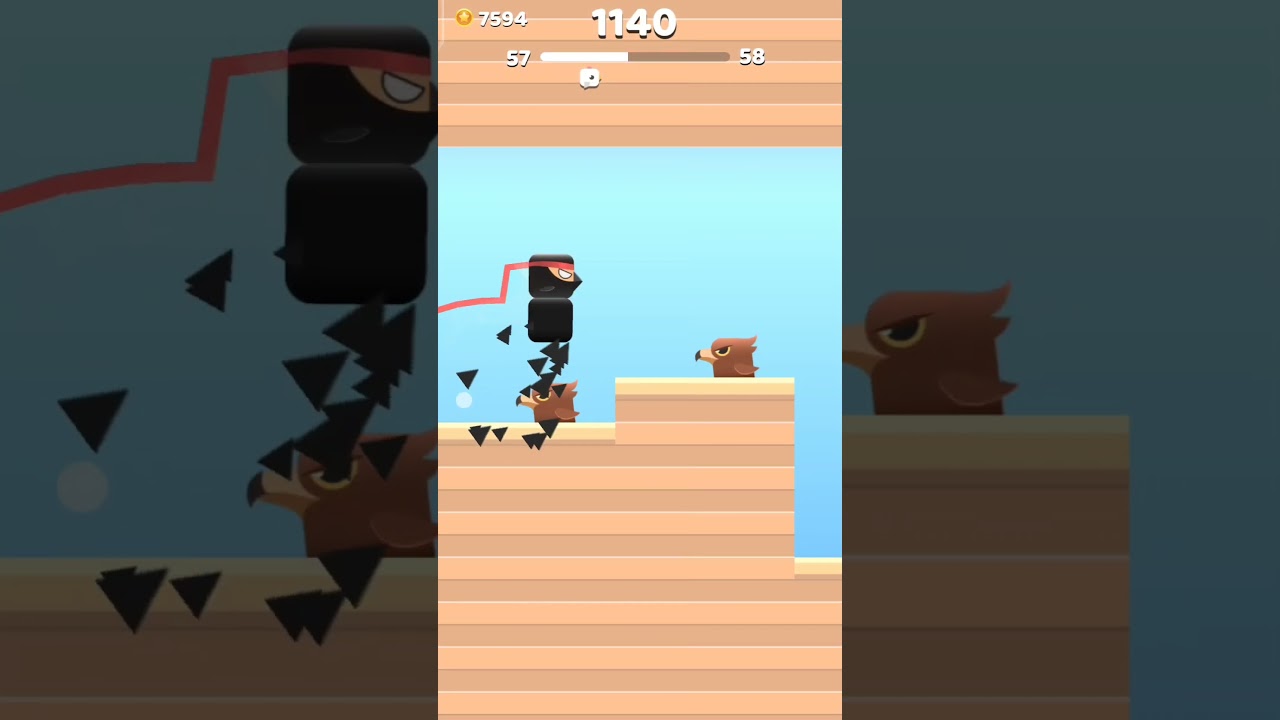 Square Bird Gaming shorts 