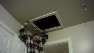 How to Install an Attic Access Door for Insulation