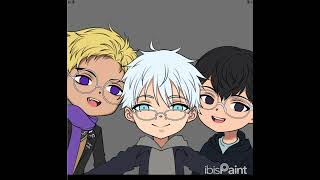 Triple Cuties SpeedPaint! (Vanta, Gojo, Hamin)