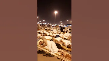 ليلة المبيت في مزدلفه 