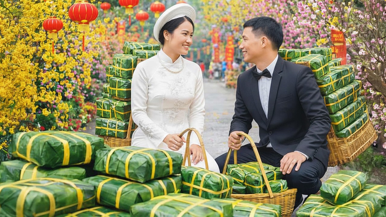 Making Bánh Chưng Together – A Son’s Devotion to His Ailing Mother - Ly Phuc An