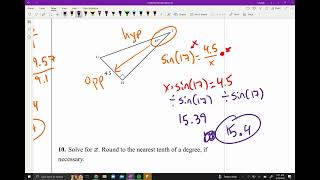 Geometry 2023 Spring Final Review #2