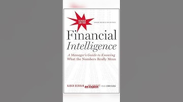 Financial Intelligence review #financebooks #investingbooks