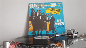 THE TEMPTATIONS FEAT RICK JAMES MAXI 82 - STANDING ON THE TOP