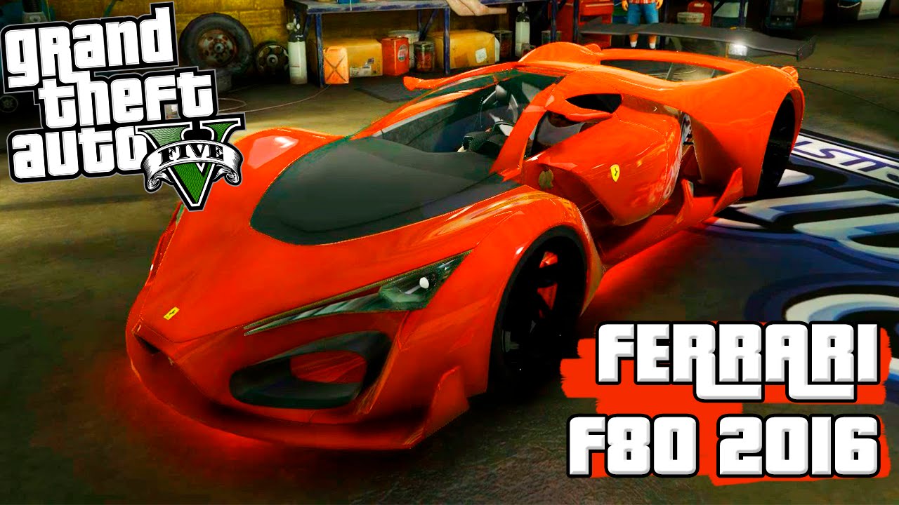 GTA 5 \u2013 FERRARI F80 MOD O CARRO QUE DEU ORIGEM AO X80 PROTO