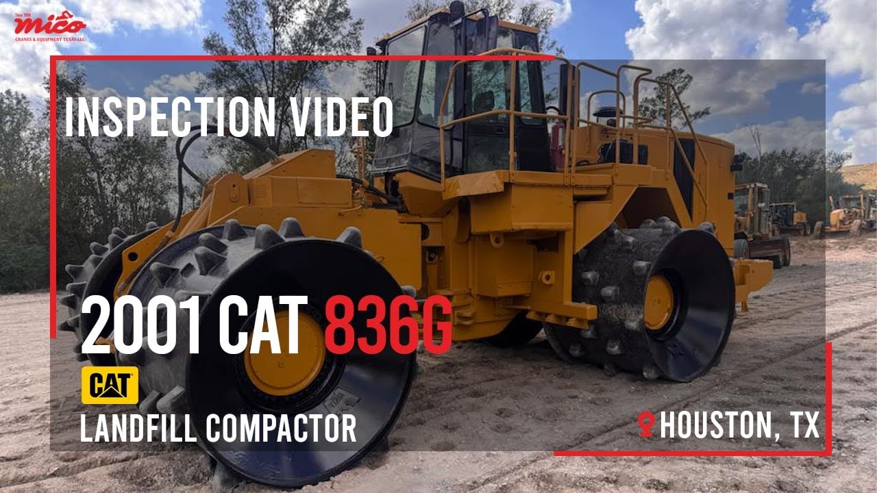 Why is the 2001 CAT 836G Still in High Demand?