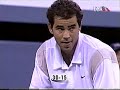 Pete Sampras Vs Richard Krajicek 2000 US Open QF Highlights 