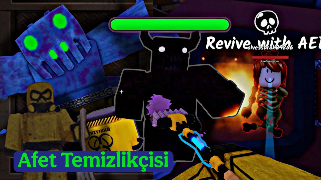 Afet Temizlikçisi [Roblox] | Y*ktığım Arkadaşımla Aynı Sonu Paylaşmak...