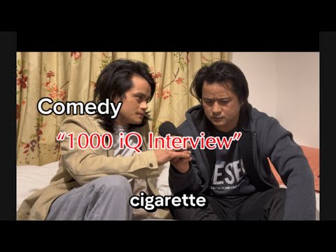 “1000 iQ Interview” 😁English Comedy. Wait for the twist 😁😁