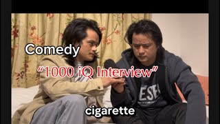 1000 Iq Interview English Comedy. Wait For The Twist