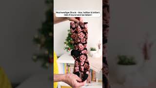 Deine Socken 📸🧦 – personalisierte Socken mit deinem Foto #shorts