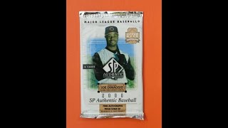 2000 Upper Deck SP Authentic baseball pack rip! Pulled a ROBIN VENTURA AUTOGRAPH BUY BACK card!
