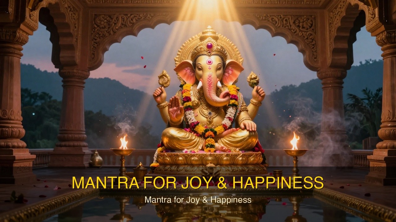 Mantra for Joy & Happiness | 3 Min Blissful Mantra Meditation 🙏 - YouTube