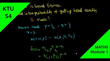 KTU S4 MATH - Probability Distributions - Module 1 - Part 2