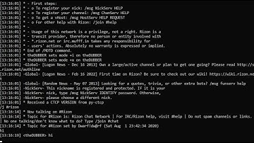 HexChat-Text.exe: A Command Line IRC Client