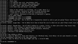 HexChat-Text.exe: A Command Line IRC Client