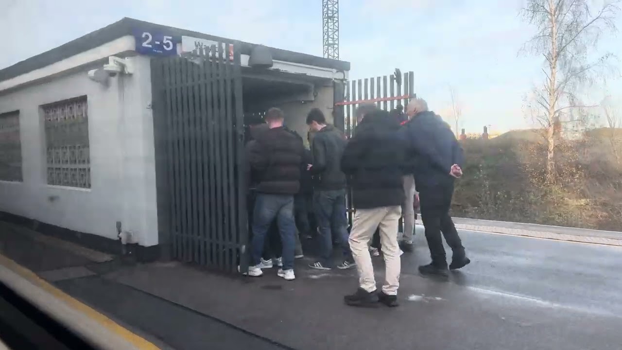 Train from Bordesley to Birmingham Moor St 13/12/25