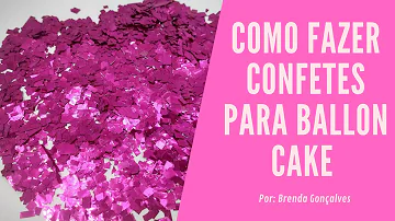 Qual papel usa para fazer confete?