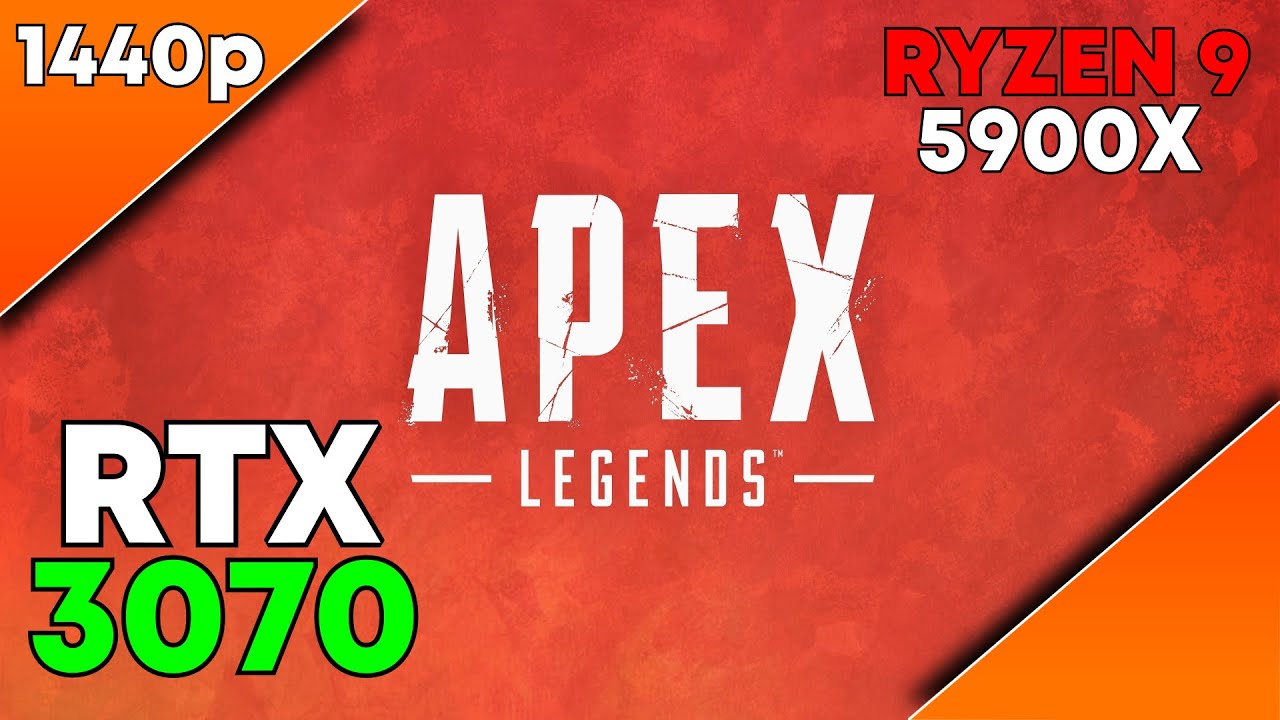 Apex Legends RTX 3070 + Ryzen 9 5900X | 1440p Ultra - Competitive Settings