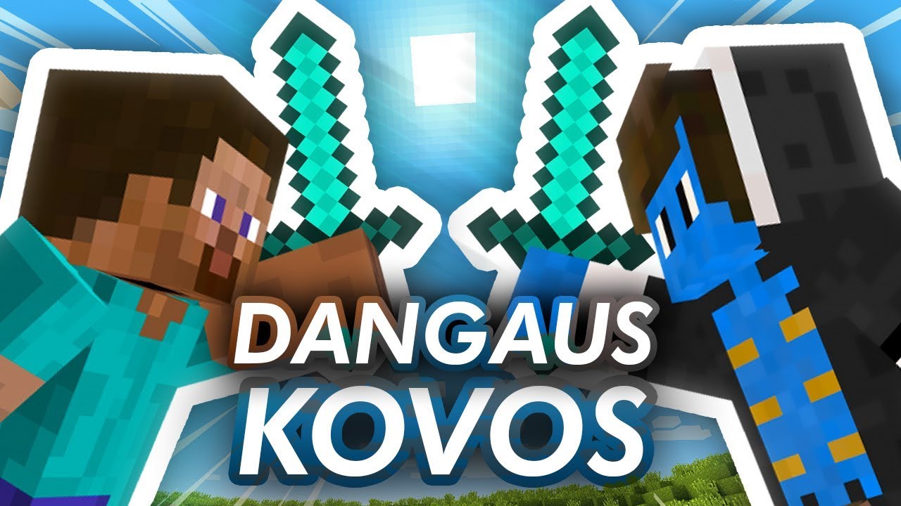 DANGAUS KOVOS SU FANAIS?! - YouTube