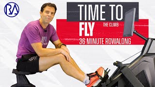 This Climbing Pattern Makes Rowing 36 Minutes Vanish (You'll End Up a Sweaty Mess!)