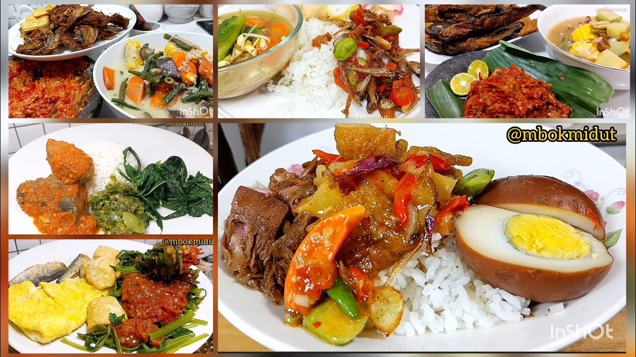 TINGGAL CONTEK.   SET MENU  BUAT 7 HARI. SEMUA ENAK