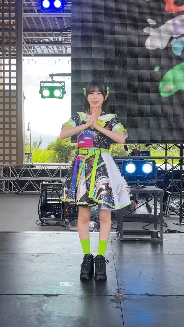 💚🎆】#ふぁみえん2026 衣装でソロ #えびチリはじめました 🍤🌶️最後